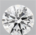 Del inventario de diamantes de laboratorio, 2.18 quilates, Redondo , Color D, claridad VVS2 y certificado IGI