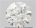 Natural Diamond 0.58 Carats, Round with Excellent Cut, G Color, VS1 Clarity and Certified by IGI