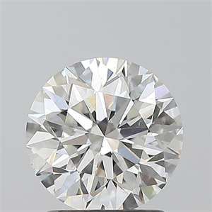 Foto Diamante Natural 1.50 quilates, Redondo , Color H, claridad SI1 y certificado GIA de