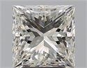 Diamante Natural 3.01 quilates, Princesa , Color I, claridad VS1 y certificado GIA