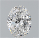 Diamante Natural 0.70 quilates, Ovalado , Color E, claridad VS1 y certificado GIA