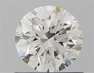 Picture of Natural Diamond 0.70 Carats, Round with Very Good Cut, I Color, VS1 Clarity and Certified by GIA