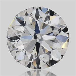 Picture of Natural Diamond 0.50 Carats, Round with Very Good Cut, F Color, VVS2 Clarity and Certified by GIA