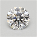 Del inventario de diamantes de laboratorio, 0.86 quilates, Redondo , Color D, claridad VS1 y certificado IGI