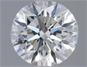 Natural Diamond 0.70 Carats, Round with Very Good Cut, I Color, VVS2 Clarity and Certified by GIA
