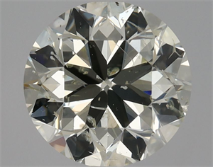 Picture of Natural Diamond 1.30 Carats, Round with Very Good Cut, L Color, SI2 Clarity and Certified by HRD