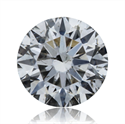 Natural Diamond 0.90 Carats, Round with Very Good Cut, G Color, SI2 Clarity and Certified by GIA