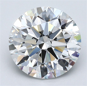 Foto Diamante Natural 2.90 quilates, Redondo , Color G, claridad VS1 y certificado GIA de