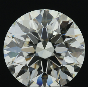 Picture of Natural Diamond 2.08 Carats, Round with Excellent Cut, L Color, VS1 Clarity and Certified by GIA