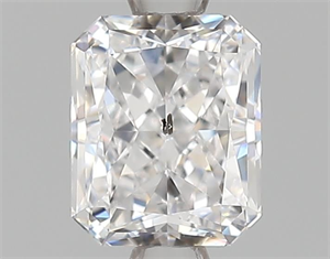 Picture of Natural Diamond 1.01 Carats, Radiant with  Cut, D Color, SI2 Clarity and Certified by GIA
