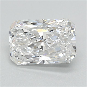 Picture of Lab Grown Diamond 1.09 Carats, Radiant with  Cut, D Color, VVS2 Clarity and Certified by IGI