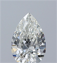 Diamante Natural 0.50 quilates, De pera , Color I, claridad SI1 y certificado GIA