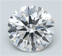 Lab Grown Diamond 5.92 Carats, Round with Ideal Cut, G Color, VVS2 Clarity and Certified by IGI