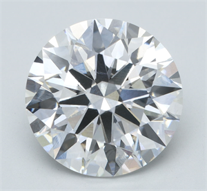 Picture of Lab Grown Diamond 5.92 Carats, Round with Ideal Cut, G Color, VVS2 Clarity and Certified by IGI