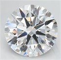 Del inventario de diamantes de laboratorio, 3.72 quilates, Redondo , Color D, claridad IF y certificado GIA