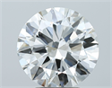Diamante Natural 3.00 quilates, Redondo , Color H, claridad SI1 y certificado GIA