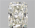 Natural Diamond 2.01 Carats, Radiant with  Cut, K Color, SI2 Clarity and Certified by GIA
