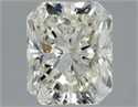 Natural Diamond 1.02 Carats, Radiant with  Cut, J Color, SI1 Clarity and Certified by GIA