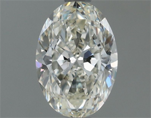 Picture of Natural Diamond 1.02 Carats, Oval with  Cut, I Color, VVS1 Clarity and Certified by IGI