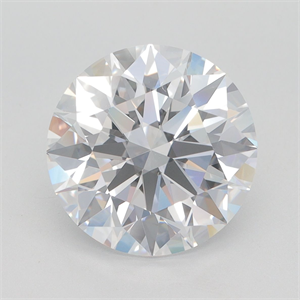 Picture of Lab Grown Diamond 5.01 Carats, Round with Excellent Cut, D Color, VVS2 Clarity and Certified by GIA
