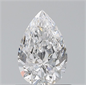 Diamante Natural 0.70 quilates, De pera , Color D, claridad VVS2 y certificado GIA