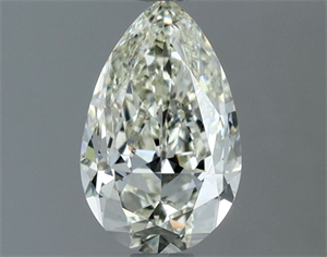 Picture of Natural Diamond 1.02 Carats, Pear with  Cut, I Color, VS2 Clarity and Certified by IGI