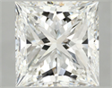 Natural Diamond 4.01 Carats, Princess with  Cut, H Color, VS1 Clarity and Certified by GIA