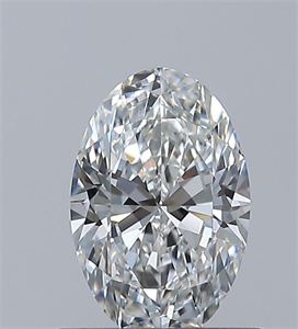 Picture of Natural Diamond 0.60 Carats, Oval with  Cut, F Color, VS2 Clarity and Certified by GIA