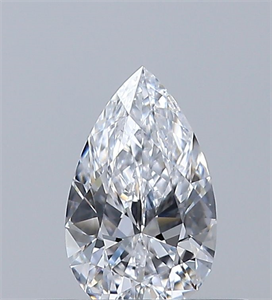 Foto Diamante Natural 0.30 quilates, De pera , Color D, claridad VS2 y certificado GIA de