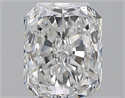 Natural Diamond 2.01 Carats, Radiant with  Cut, E Color, VS2 Clarity and Certified by GIA