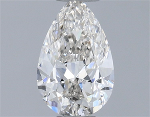Picture of Natural Diamond 0.29 Carats, Pear with  Cut, I Color, VS1 Clarity and Certified by GIA