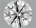 Del inventario de diamantes de laboratorio, 2.97 quilates, Redondo , Color D, claridad VVS2 y certificado IGI