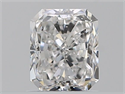 Natural Diamond 1.03 Carats, Radiant with  Cut, E Color, SI1 Clarity and Certified by GIA