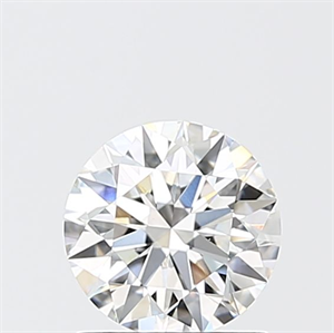 Picture of Lab Grown Diamond 1.07 Carats, Round with Ideal Cut, F Color, VVS2 Clarity and Certified by IGI