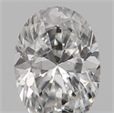 Natural Diamond 0.24 Carats, Oval with  Cut, E Color, SI2 Clarity and Certified by IGI