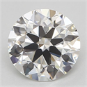 Diamante Natural 0.70 quilates, Redondo , Color I, claridad VVS2 y certificado GIA