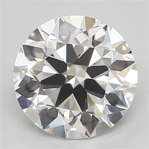 Foto Diamante Natural 0.70 quilates, Redondo , Color I, claridad VVS2 y certificado GIA de