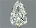Natural Diamond 0.80 Carats, Pear with  Cut, J Color, VS2 Clarity and Certified by IGI