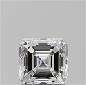 Natural Diamond 1.20 Carats, Asscher with  Cut, E Color, SI2 Clarity and Certified by GIA