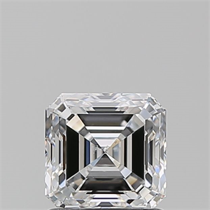 Picture of Natural Diamond 1.20 Carats, Asscher with  Cut, E Color, SI2 Clarity and Certified by GIA