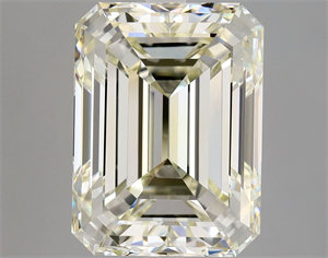 Foto Diamante Natural 5.02 quilates, Esmeralda , Color L, claridad VVS2 y certificado HRD de