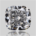 Natural Diamond 0.70 Carats, Cushion with  Cut, D Color, VVS2 Clarity and Certified by GIA