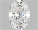 Natural Diamond 0.53 Carats, Oval with  Cut, E Color, I1 Clarity and Certified by GIA
