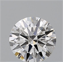 Natural Diamond 0.45 Carats, Round with Excellent Cut, H Color, SI2 Clarity and Certified by GIA