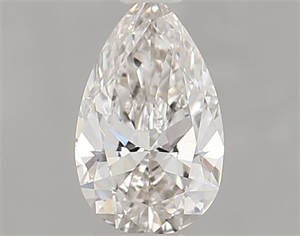 Picture of Natural Diamond 0.70 Carats, Pear with  Cut, H Color, VVS2 Clarity and Certified by GIA