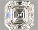 Natural Diamond 1.00 Carats, Asscher with  Cut, I Color, VS1 Clarity and Certified by IGI