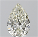 Diamante Natural 1.01 quilates, De pera , Color K, claridad VS1 y certificado GIA