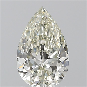 Foto Diamante Natural 1.01 quilates, De pera , Color K, claridad VS1 y certificado GIA de