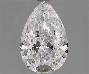 Picture of Natural Diamond 1.51 Carats, Pear with  Cut, D Color, IF Clarity and Certified by GIA