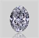 Diamante Natural 0.60 quilates, Ovalado , Color E, claridad IF y certificado GIA